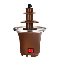 Home Chocolate Fountain Machine with Heating Tower, EU Plug