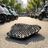 Silicone Seat Pad 3D Massage Motorcycle Seat Pad Motorcycle Saddle Cushion Shock-Absorbing Breathable for Motorcyclists