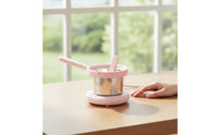 Compact Depilatory Heater with Pouring Spout Portable Depilatory Melting Pot with Spout Easy to Clean Appliance Beginner-Friendly for Estheticians