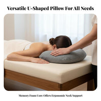 Removable and Washable Cover Massage Table Face Pillow Easy to Clean Beauty Salon Face Cradle Soft & Comfortable