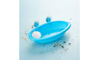 Multifunctional Bird Bath Basin with Mirror Easy to Clean Parrot Bath Tray Safe Plastic Bird Bathtub for Parrots, Budgies