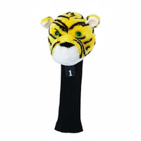 Soft Animal Headcover Scratches Resistance Golf Wood Headcover Stain Resistant for Golfers, Driving Range