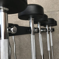 Barbell Rack with Pegs Freestanding A-Shaped Barbell Stand Space-Saving A-Shaped Weight Rack for Home Gym Owners, Fitness Enthusiasts