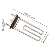 U-Bend   Heating Unit Double-Tube Appliance Component Insulated Base