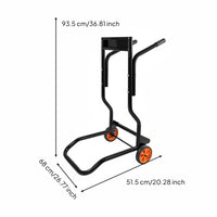 Outboard Motor Trolley Support Bracket Outboard Motor Cart Rectangular Power Unit Framework Carrier