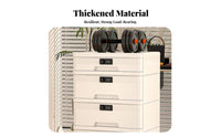 Privacy Protection code-operated secure fastener Box Portable Design secure fastenerable document case hard-wearing Household Storage Stackable for homeowners, Business Owners, Home, Study Room, journey, Under Bed