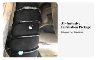 Adjustable Height Car Coil Increases Load Capacity Shock System Lift Protects Chassis Shock Absorber Bag Noise Reduction for DIY Mechanics, Auto Enthusiasts, Drivers, Transport Ing Loads, Away from Pavement-Road, Daily Driving, Garage