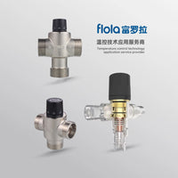 All-Copper Large-Diameter Thermostatic Mixing Valve DN32/DN40/DN50