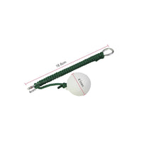 Portable Tethered Golf Practice Ball Long-Lasting Golf Swing Rope Coach Simple and Practical Sports Training Aid for Golfers, Beginners, Backyard, Garden, Office