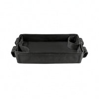 Wagon Stroller Snack Tray Reliable Wagon Snack Tray Accessory Waterproof Open-Top for Parents, Park Walks, Travel