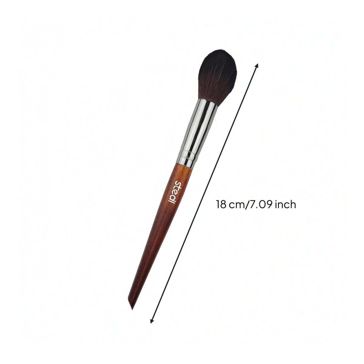 Detail Dusting Brush Wooden Handle Model Cleaning Brush Hobby Supplies Metal Ferrule Tapered Head