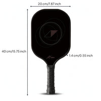 2 Pieces Pickleball Paddle Set Anti-Slip Sporting Goods Ergonomic for Recreation