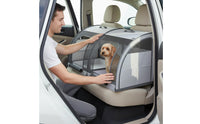 Car Dog House Waterproof Kennel Removable Vehicle Pet Bed for Small Dogs, Cats, Road Trips