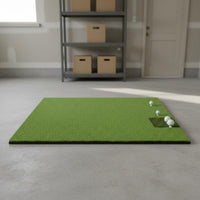 Realistic Feel Golf Hitting Mat Long-Lasting Artificial Turf Swing Mat Non-Slip Base Sports Equipment Shock Absorbing for Beginners