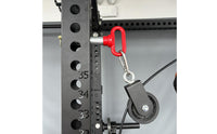 T-Handle Quick Release Pin Galvanized T-Handle Pin with Retaining Securing Ringlet Portable for Squat Racks