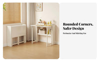 Space-Saving Foldable Desk Installationcomplimentary Foldable cross-frame Desk Easy Assembly Computer Table Minimalist and design for telecommuting Workers, Apartment Dwellers, Bedroom, Small areas, Dorm Room, Home Office