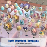Market Stall Display Base, Candy Hawthorn Holder, Thickened Reusable Foam Board, Creative Stand