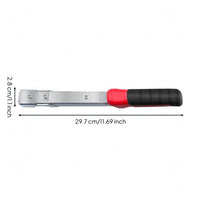 Manual Fastener Alloy Steel Hand Tool Red and Black Grip Picture Frame Installation Nailer, Door Nails Woodworking Tool