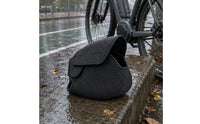 Hook-and-Loop Electric Bike Engine Cover Contoured Electric Bicycle Engine Cover Stitched Seams Cycle Accessory Matte Finish