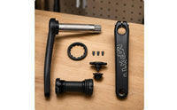170 Mm Crank Arms Included Hardware 170mm Crank Arm Bike Component Stiff Cycle Part Corrosion Resistant