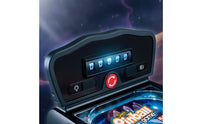 Arcade-Style Tabletop Pinball Game Retro Mini Pinball Machine Light-up Battery-Operated for Children, Families, Playroom, Desk