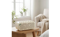 Small Ambient Sound Machine Compact Sound Machine with Grille Tabletop Appliance Calming for Sleepers, Babies, Bedroom, Nursery, Office