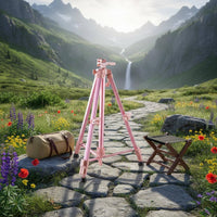 Telescopic Adjustable Tripod Easel with Tray Folding Drawing Easel Multi Functional for Painting