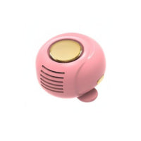 Wearable Mini Waist Fan Lightweight Bladeless Attach-on Fan Rechargeable 360° Adjustable Air Circulation for Outdoor