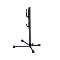 Adjustable Height Bike Repair Stand Heavy-Duty Bike Stand with Hooks Rust-Resistant Space-Saving for Garage