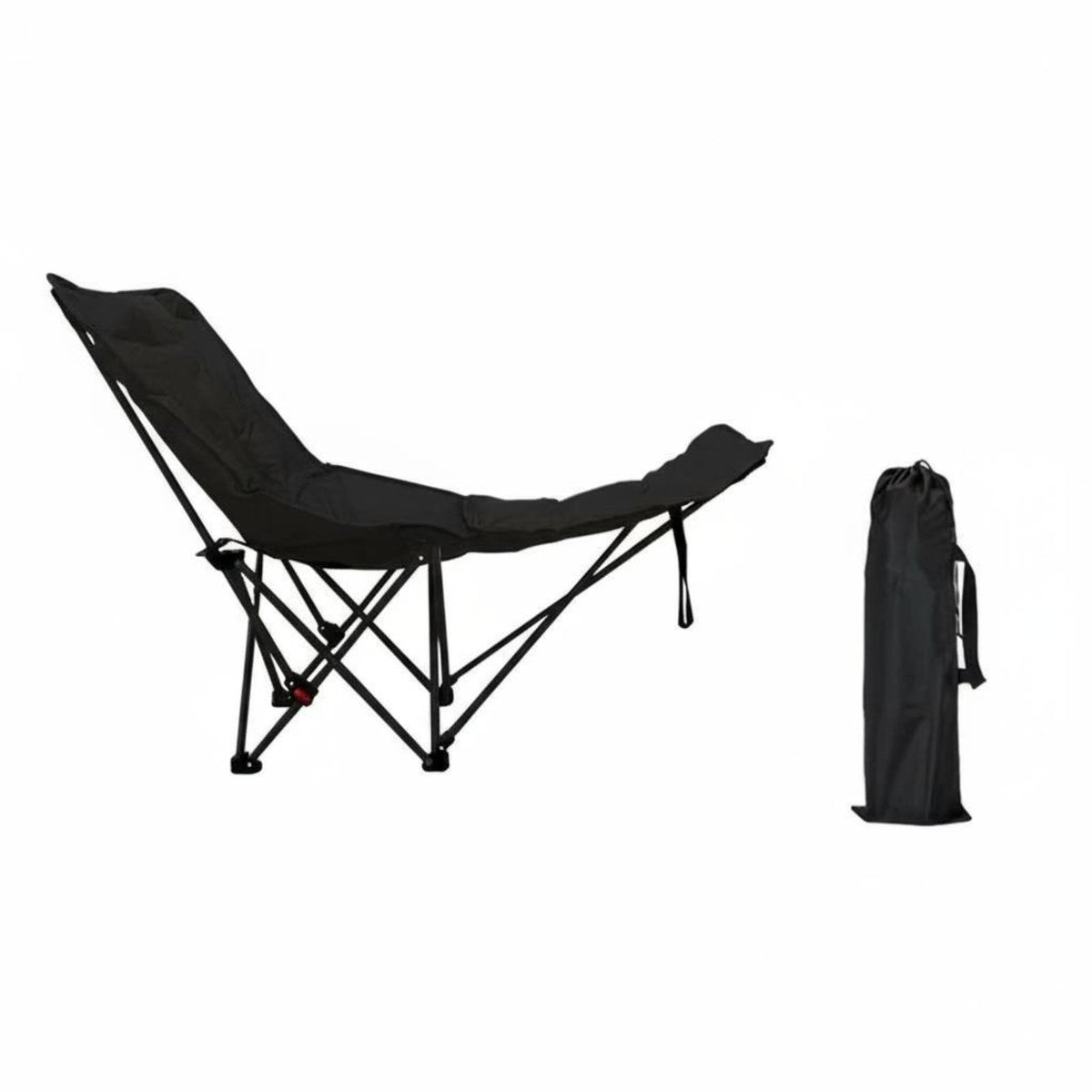 Foldable Padded Moon Chair Folding Design Camping Furniture High rear supportrest Outdoor equipment Lightweight for outdoor mealkers, Sports Fans, Fishing, outdoor meal, Beach, Patio