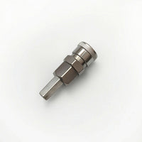 Hardware Precision-Machined Metal Connector Adapter for Audio Setups, Studio