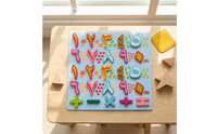 Hands-on Wooden Puzzle with Arabic Numerals Child-Centered Number Puzzle Colorful Educational Board Interactive for Preschoolers
