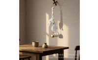 Seahorse Decor with Bell Coastal Seahorse Hanging Ornament Marine for Entryway