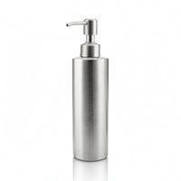 Stainless Steel Lotion Bottle Brushed Bottle with Pump Minimalist Dispenser with Pump Refillable for Bathroom, Shower, Kitchen Sink