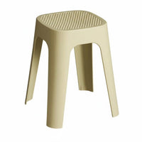 Thickened Stool Space-Saving Stackable Stool Smooth Edges for Living Room, Washroom