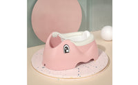 Potty Chair with Insert Sturdy Potty Chair Toilet Training Seat Non-Slip Furniture Plastic for Toddlers, Bathroom, Nursery