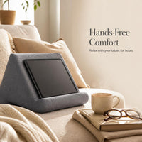 Multi-Angle Tablet and Phone Pillow Stand for iPad and Smartphones