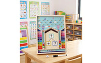 Educational Number Decomposition Board Interactive Arithmetic Practice Board Safe Math Toy for Kindergarteners, Toddlers, Classroom