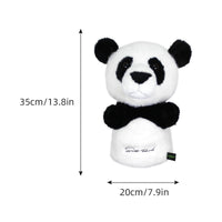 Cute Panda Golf Head Cover Safeguarding Cartoon Creature Golf Cover All-Around Protection Panda Headcover Scratch Resistant for Golfers