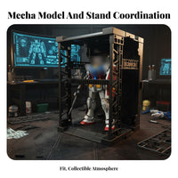 Mecha Hangar Display Base Customizable Design Hangar Bay Display Stage Model Garage Scene DIY Combination Action Figure Garage