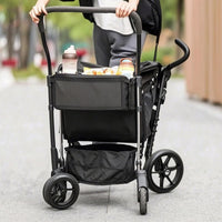 Wagon Stroller Snack Tray Reliable Wagon Snack Tray Accessory Waterproof Open-Top for Parents, Park Walks, Travel