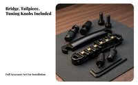 LP SG Guitar Bridge Set Independent Intonation Adjustment