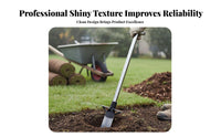 Long Handle Trenching Manganese Steel Long Handle Digging Tool Construction Narrow Head Digging for Gardeners, Farmers, Garden