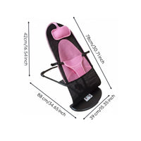 Breathable Mesh Pet Rocking Chair Lightweight Dog Bouncer Chair Elevated Design Portable Pet Rocker Bed Non-Electric for Small Dogs, Cats, Young Dogs, Travel, Outdoor