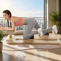 Stability Crawler Exercise Machine Ergonomic Core Training Machine with Phone Stand Compact Abdominal Glider Padded for Living Room