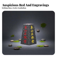 Shi Gandang sculpture protective Symbol Stone Tablet for Home Entrance, Living Room