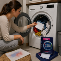Anti-Dye Transfer Laundry Sheets for Mixed Loads