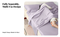 Detachable Sleep Sack Separable Design Travel Sheet Compact for Hotels, Students