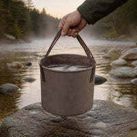 Portable Folding Water Bucket for Outdoor Camping Fishing Car Storage
