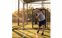 Solo Baseball Training Rope Convenient Tethered Baseball Coach Compact Rope Batting Coach Lightweight for Backyard